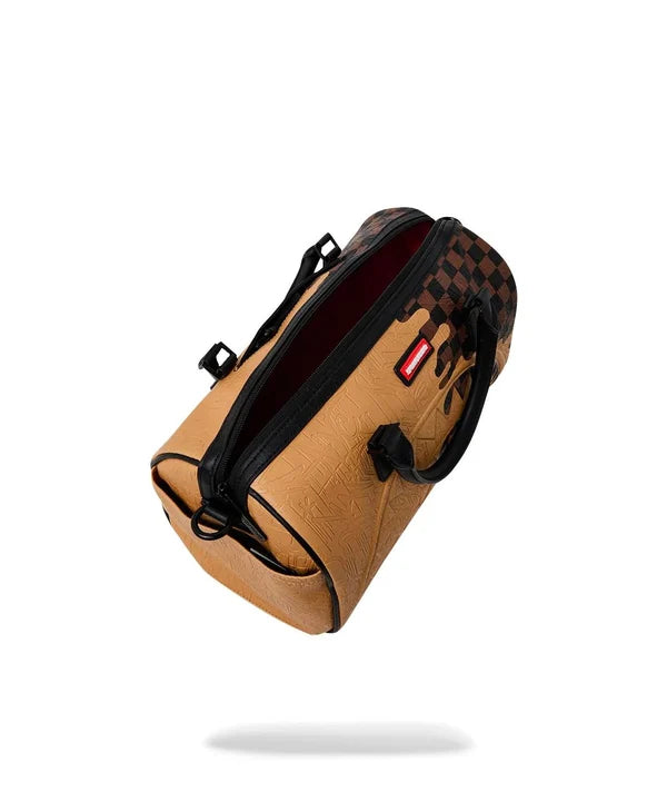 Borsa Sprayground Henny Melt Mini Duffle Marrone
