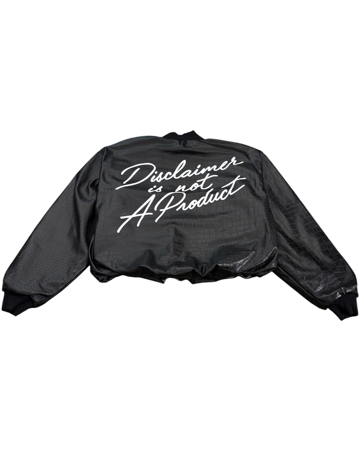 Bomber Donna DISCLAIMER Cropped