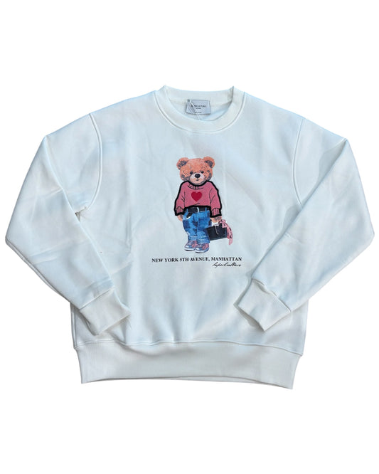 Felpa teddy rosa - Superculture