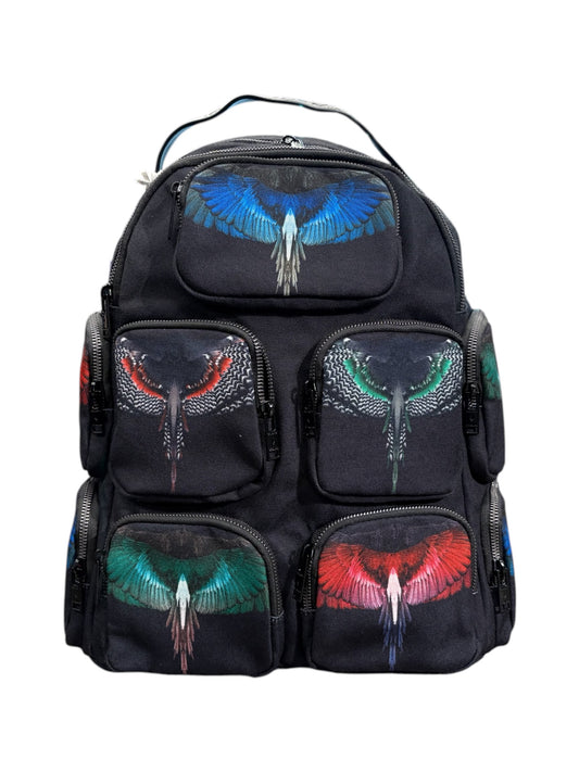 Zaino Uomo MARCELO BURLON COUNTY OF MILAN Cargo in Denim Multicolor