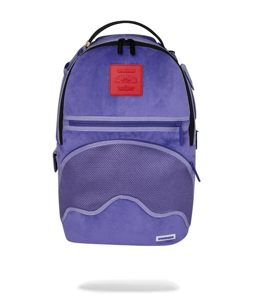 Zaino Sprayground NEW REVERSIBLE BACKPACK V2ILE Nero e Viola Reversibile