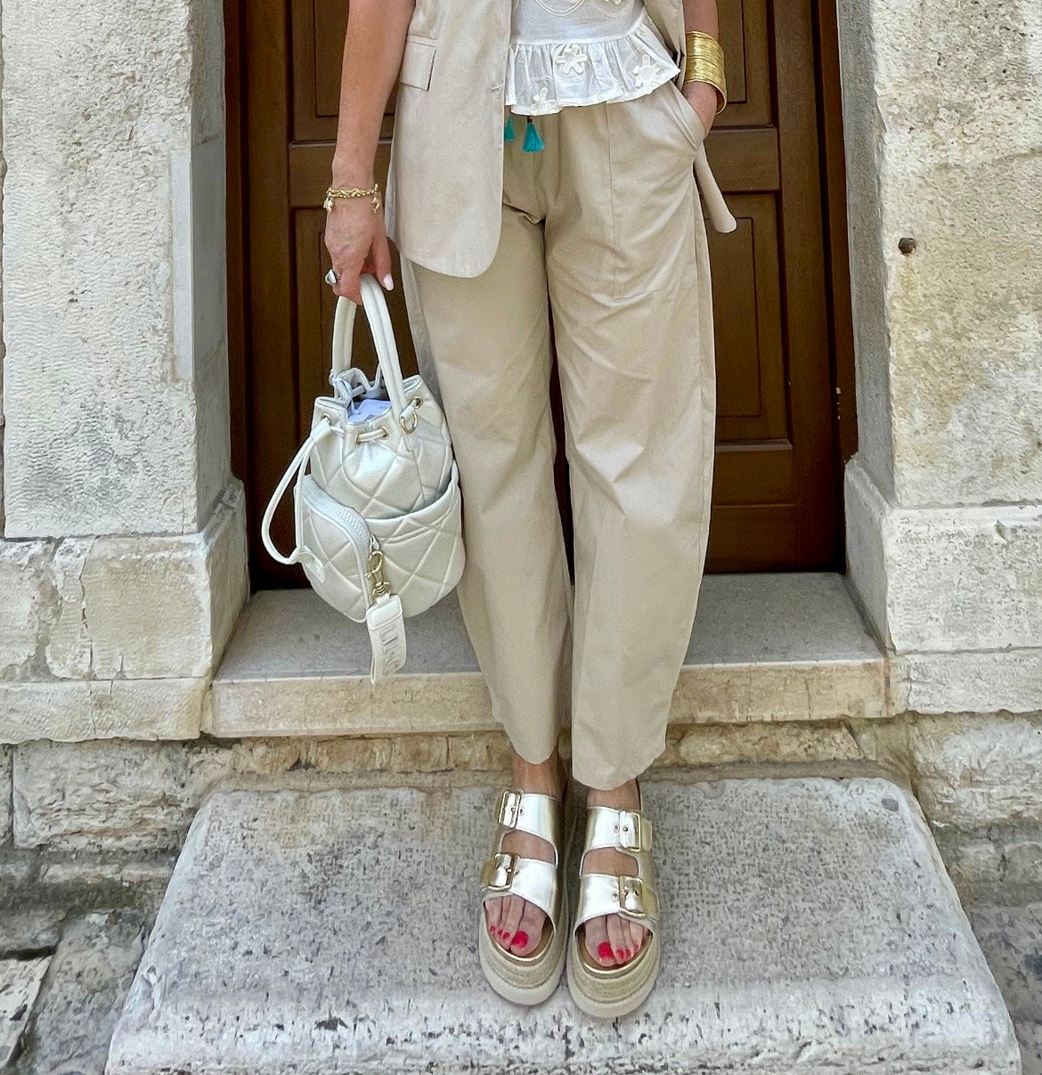 Pantalone in cotone - Le Streghe