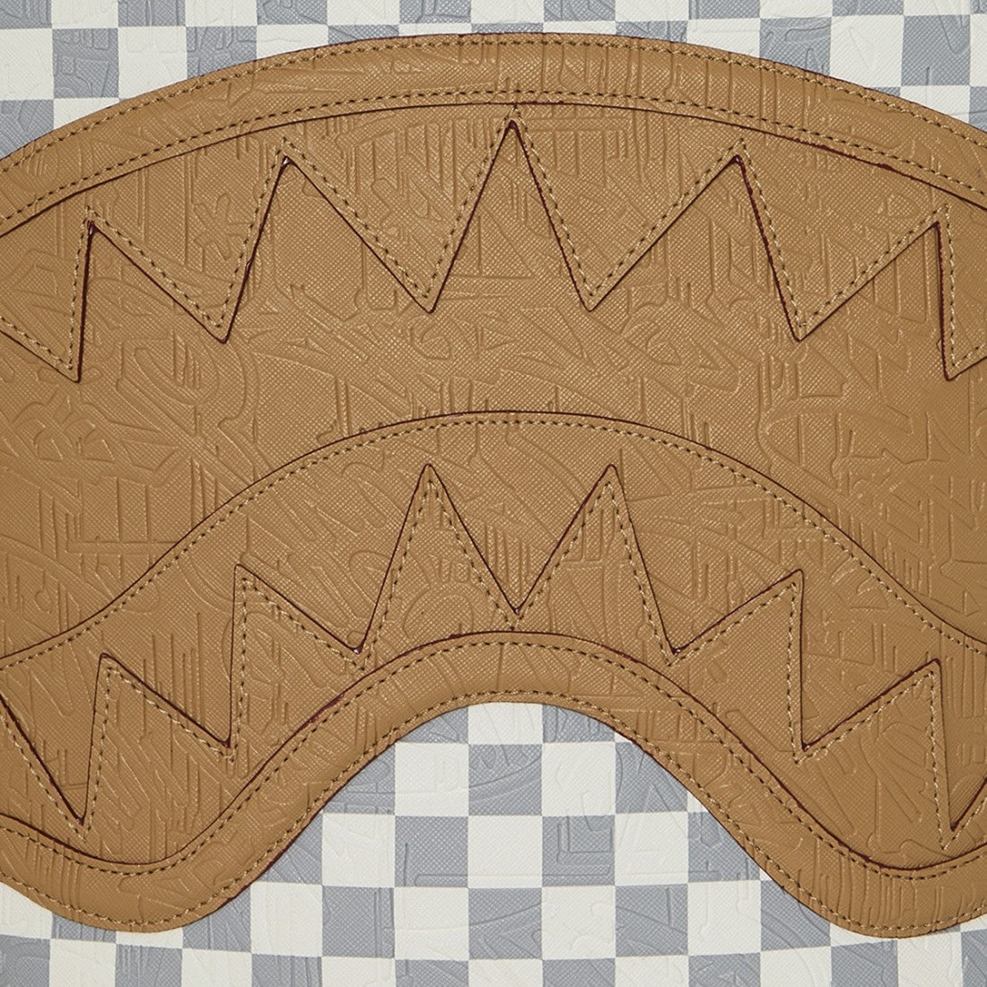 Zaino Sprayground Embossed Cream Check