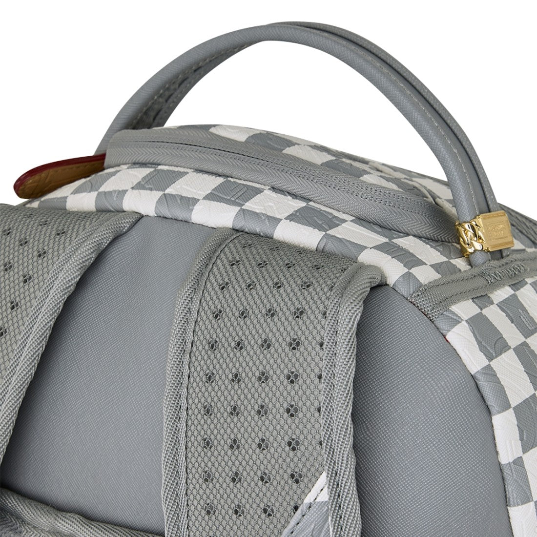 Zaino Sprayground Embossed Cream Check
