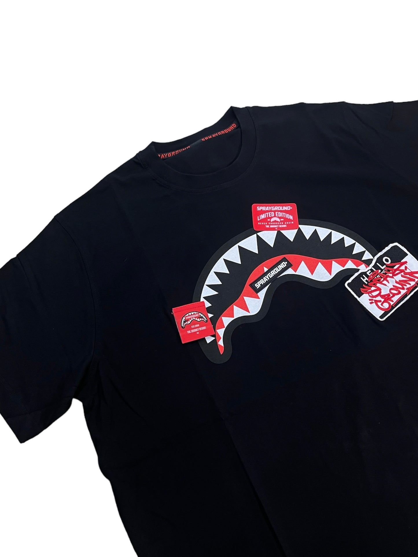 T-shirt LABEL SHARK - Sprayground