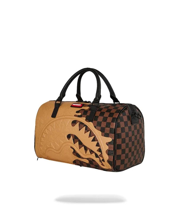 Borsa Sprayground Henny Melt Mini Duffle Marrone