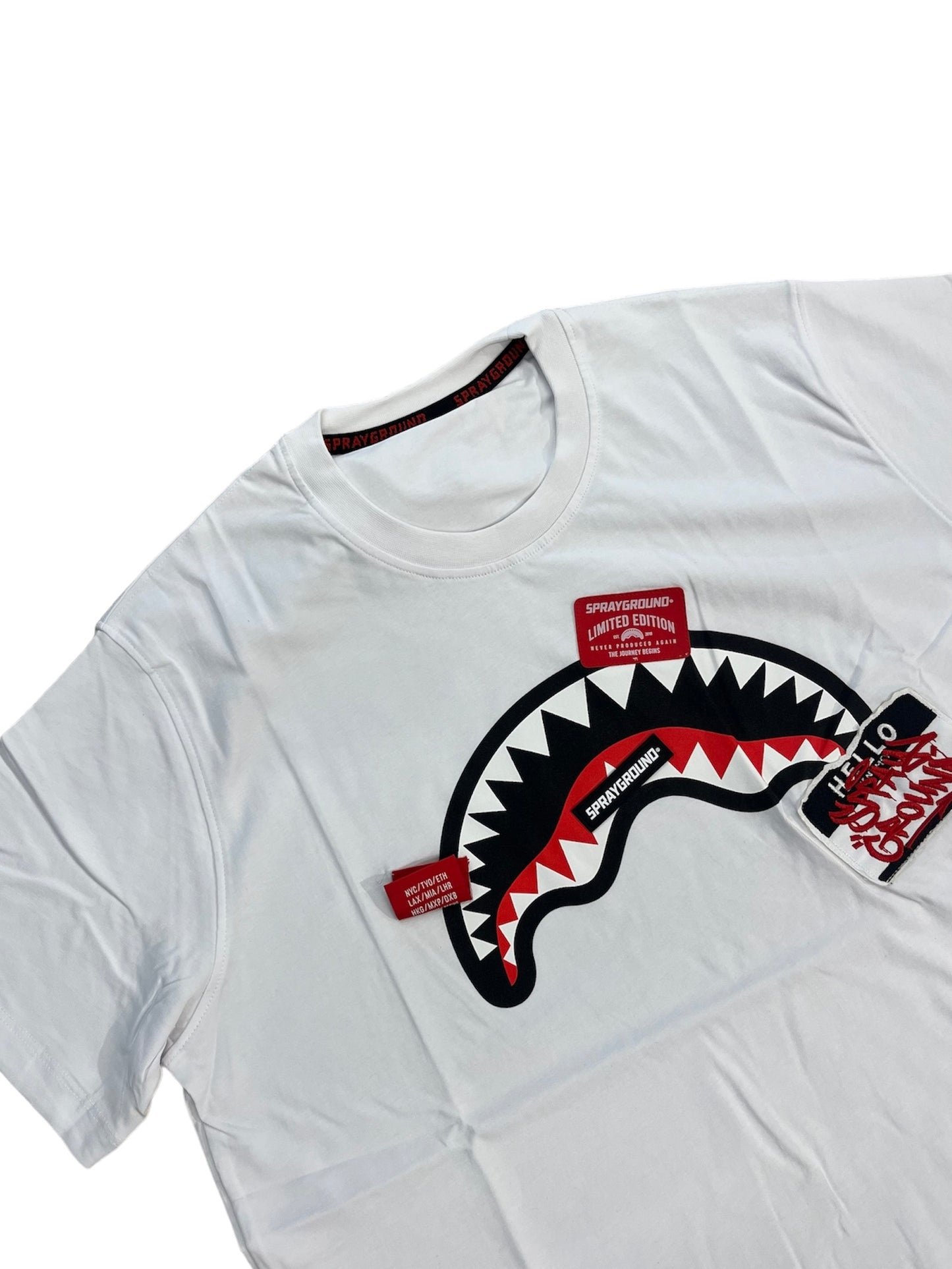 T-shirt LABEL SHARK - Sprayground