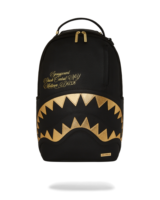 Zaino SHARK CENTRAL GOLD DLXSV BACKPACK - Sprayground