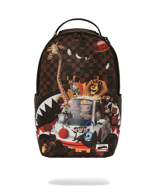 Zaino MADAGASCAR CHECKER SMASH DLXSV BACKPACK - Sprayground
