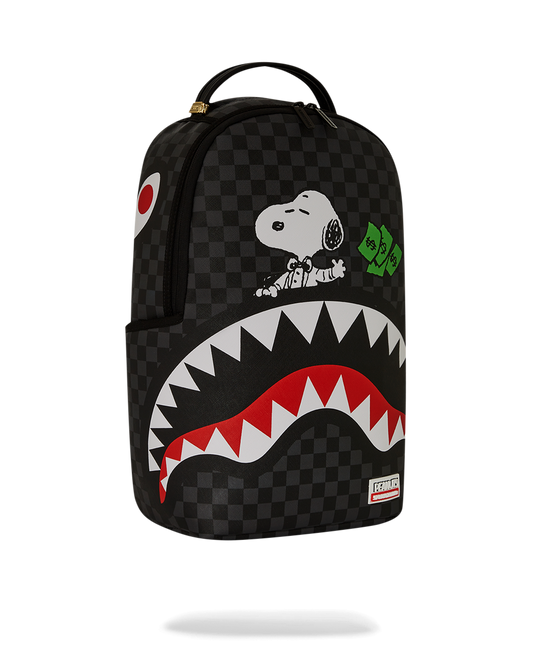 Zaino SNOOPY TOP SHARK MONEY DLXSV BACKPACK - Sprayground