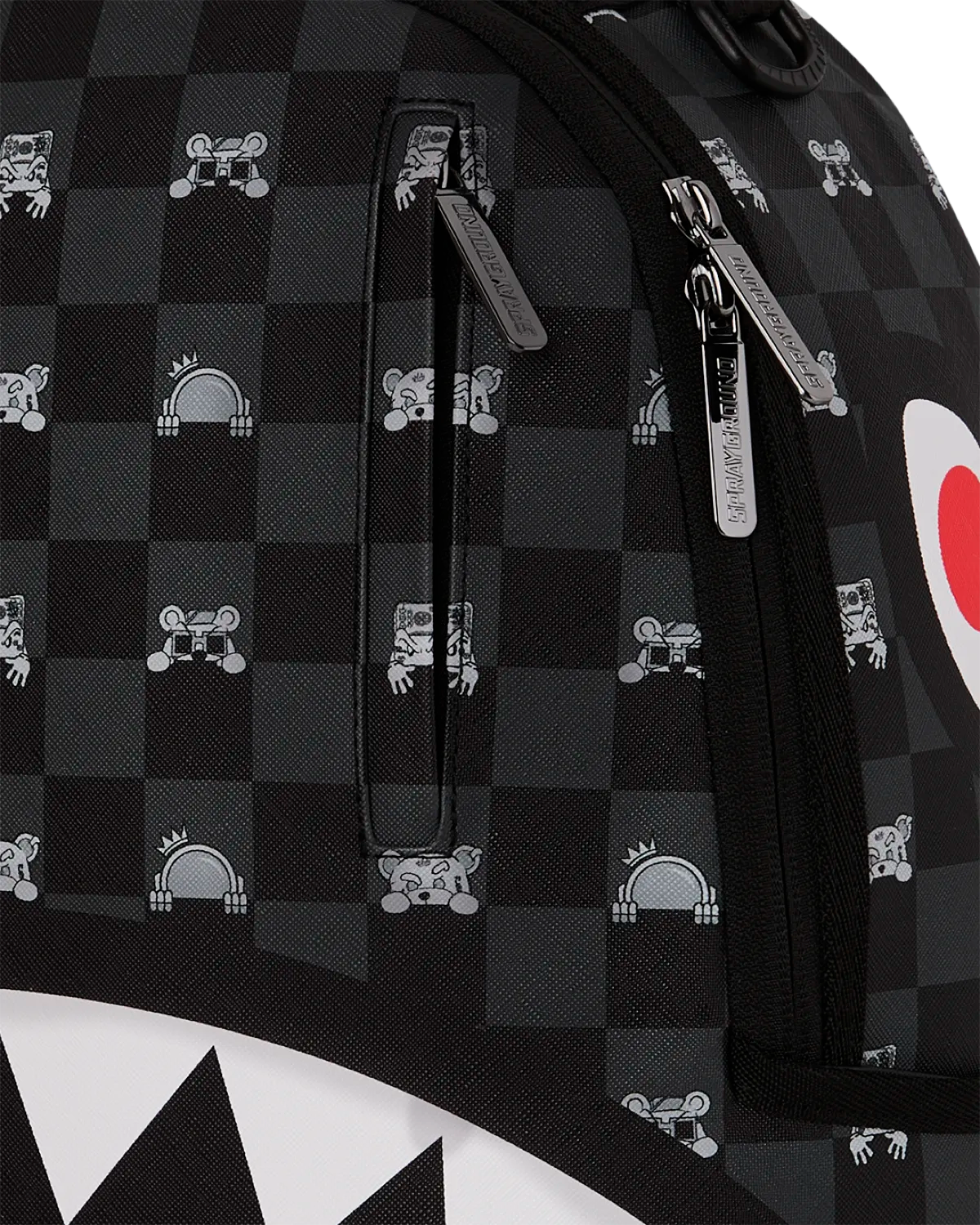 Zaino Gray Peeking Character Check DLXSV Backpack Sprayground