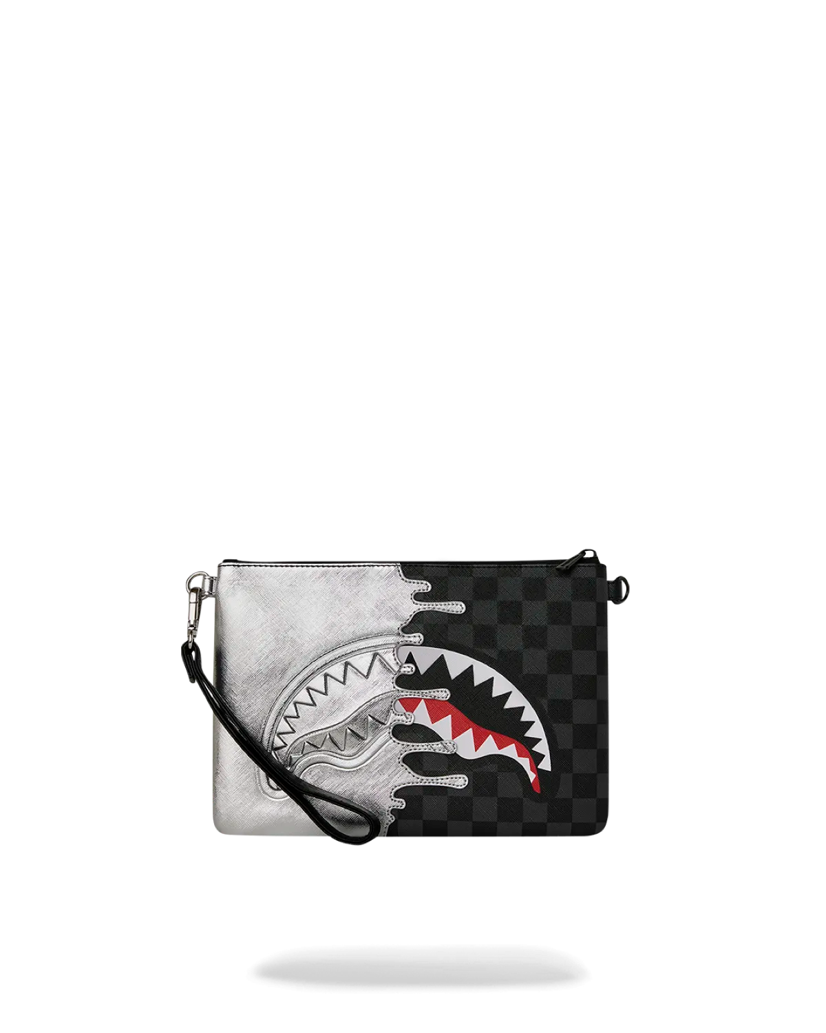Pochette Silver Side Drip Crossover Clutch Sprayground