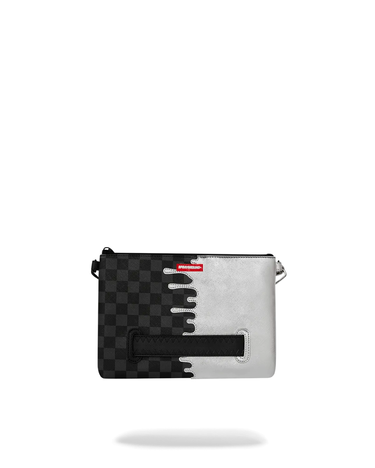Pochette Silver Side Drip Crossover Clutch Sprayground