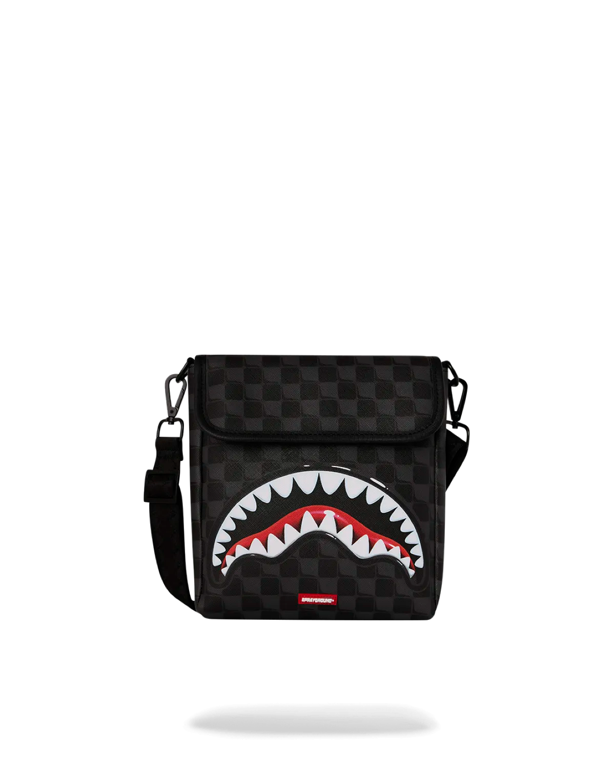 Borsa Sharks In Paris Balloon Black Messenger Sling Sprayground