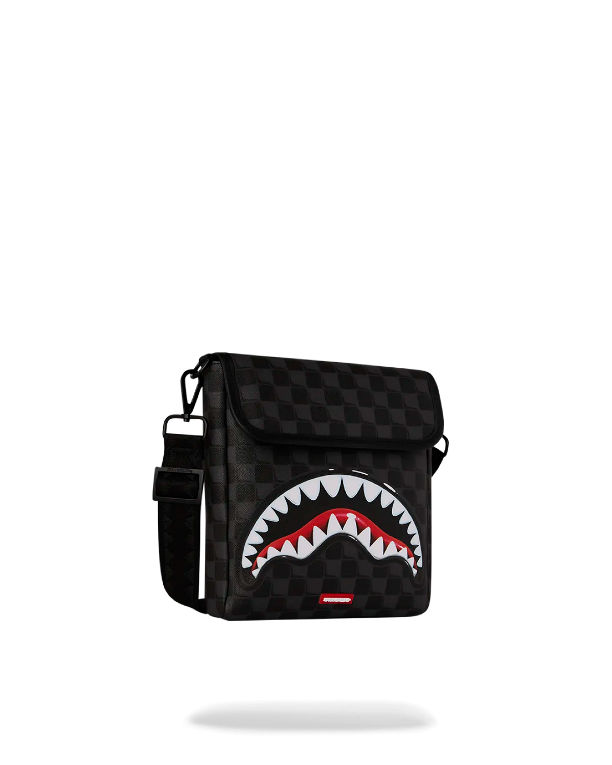 Borsa Sharks In Paris Balloon Black Messenger Sling Sprayground