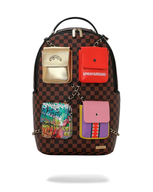 Zaino Sprayground Hanging Pockets Mix Up Backpack