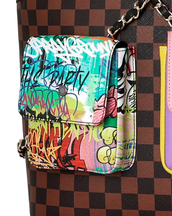 Zaino Sprayground Hanging Pockets Mix Up Backpack