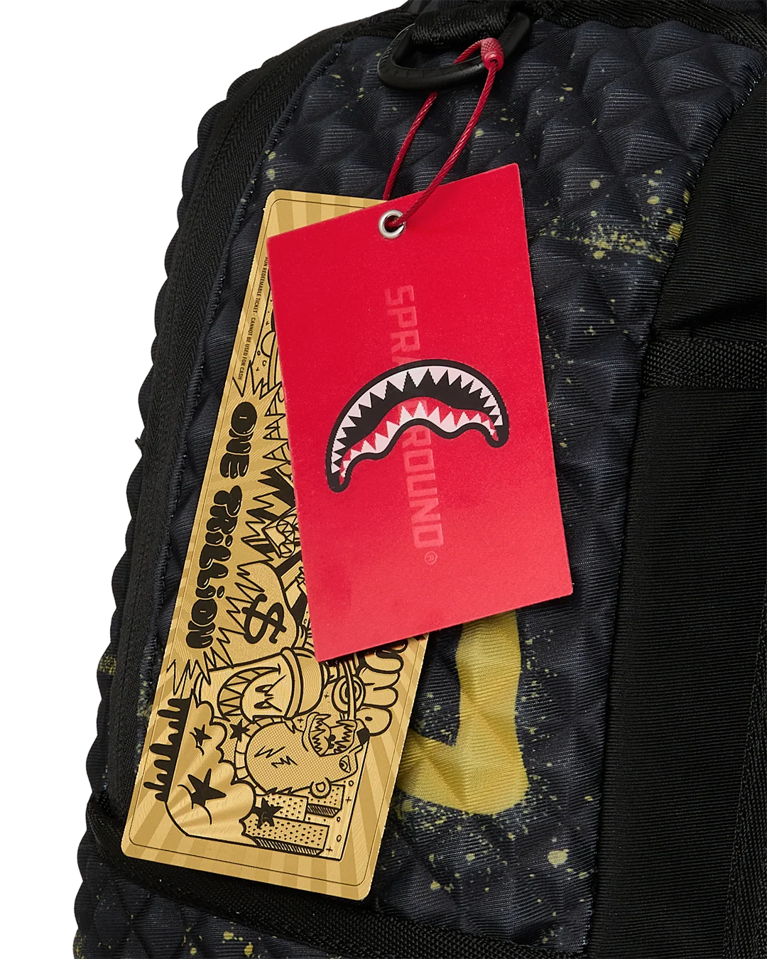 Zaino Sprayground Pyramid Stencil Shark Backpack