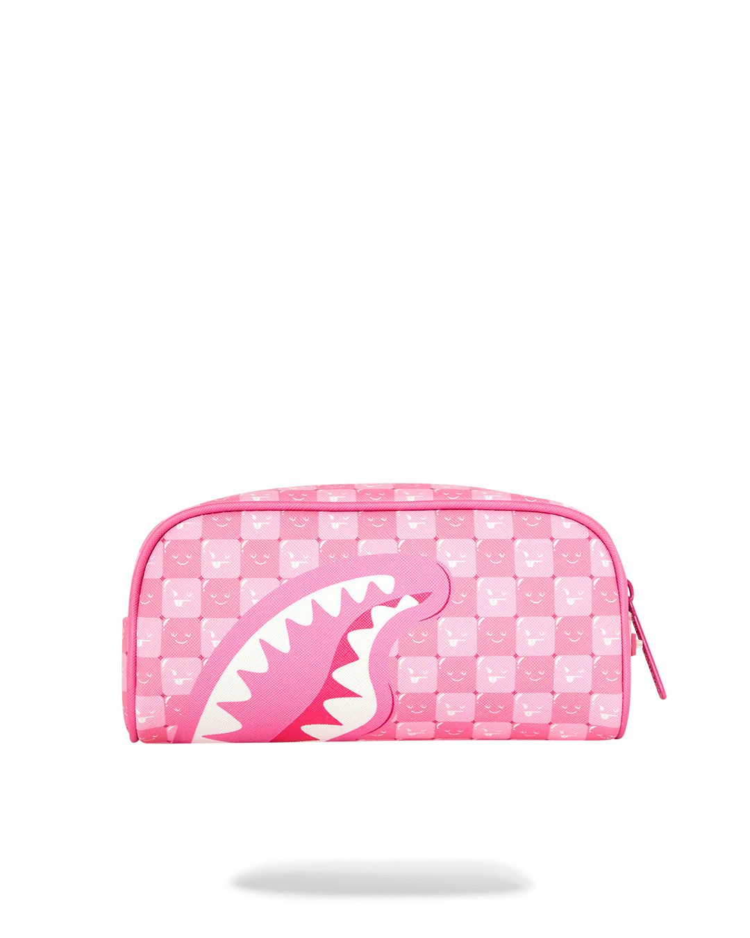 Astuccio Sprayground Pink New Check Faces Pouch