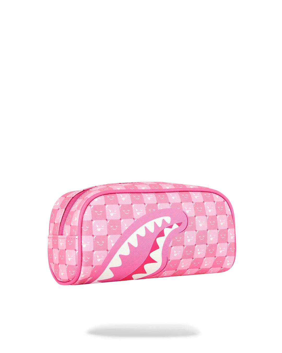 Astuccio Sprayground Pink New Check Faces Pouch