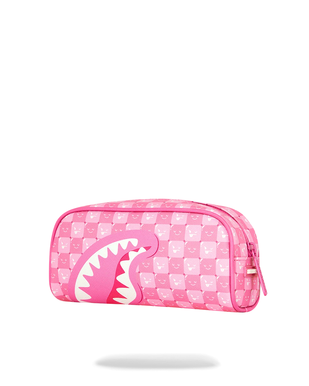 Astuccio Sprayground Pink New Check Faces Pouch
