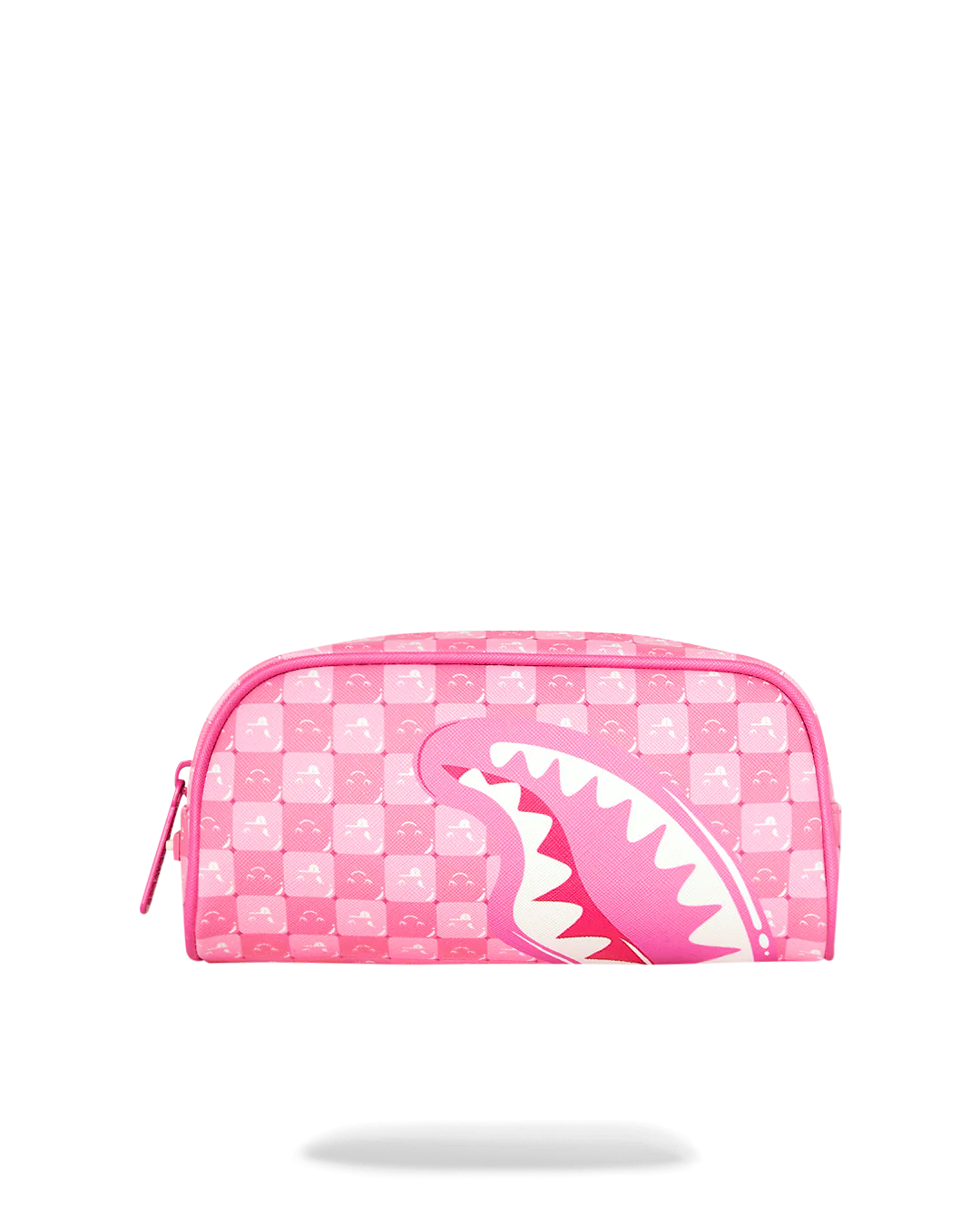 Astuccio Sprayground Pink New Check Faces Pouch