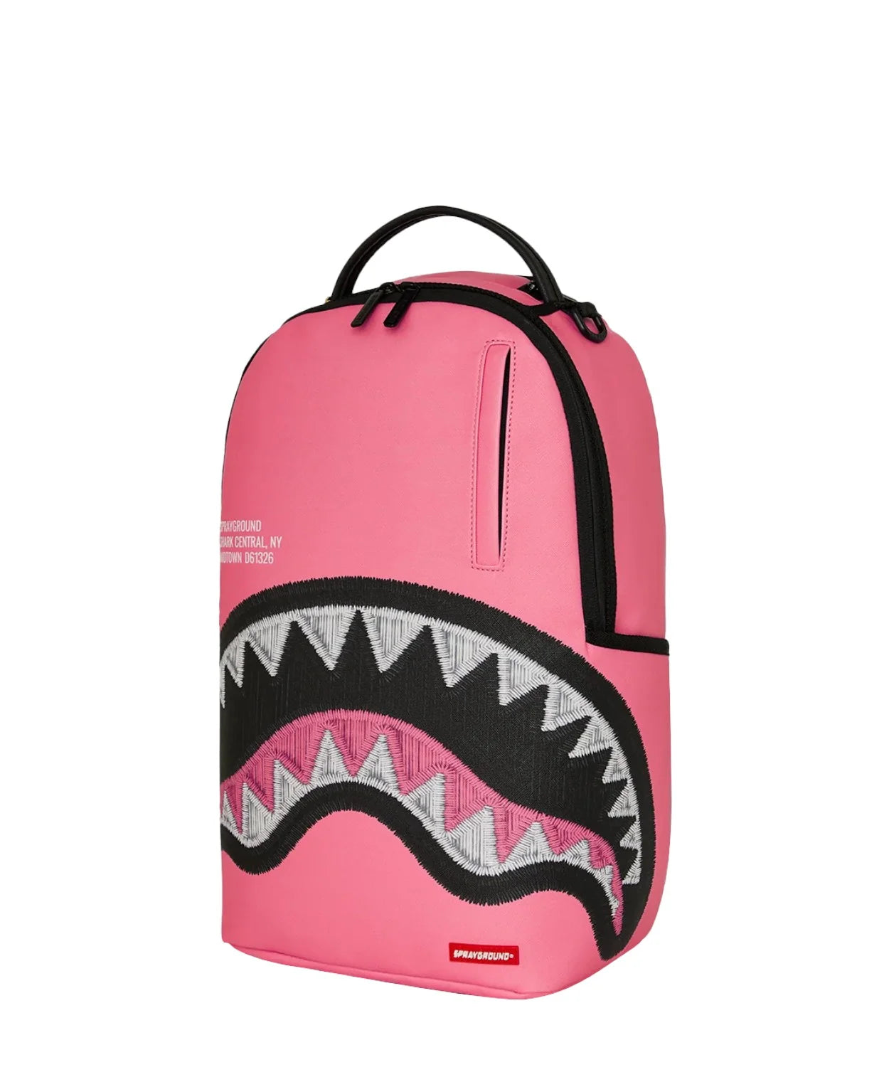Zaino Sprayground Shark Central Pink Embroidered Shark Backpack