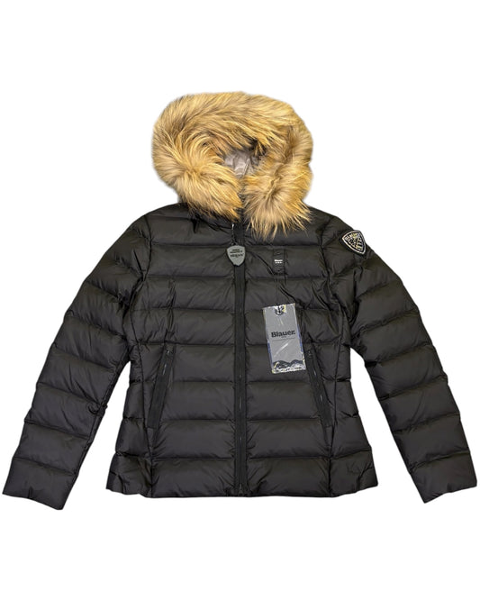 Piumino donna Blauer Arcadia in nylon lucido