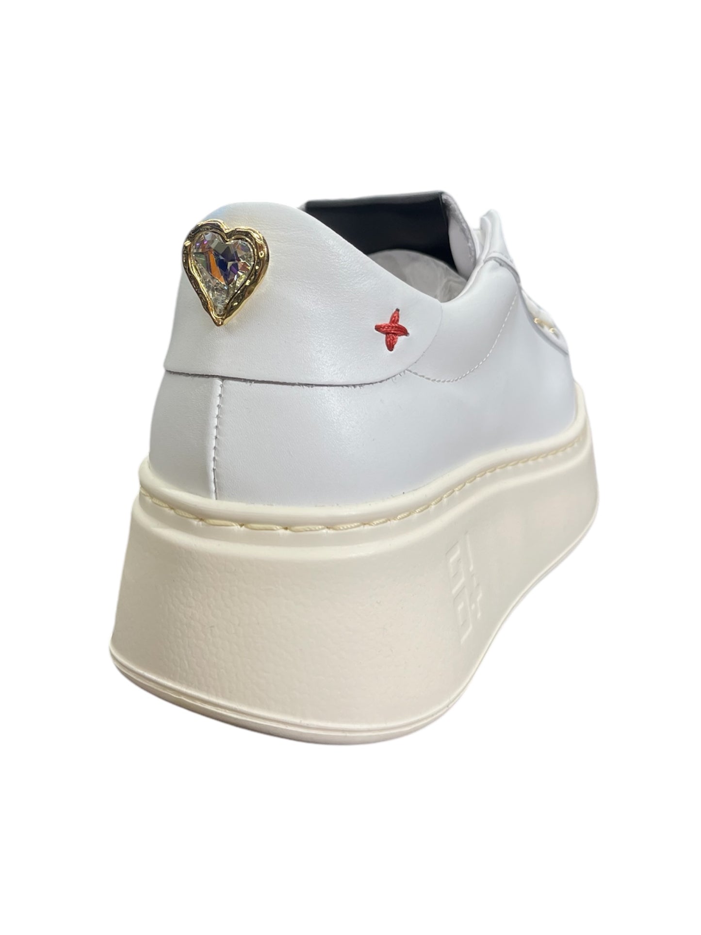 Sneackers con cuore cristallo - GIO+