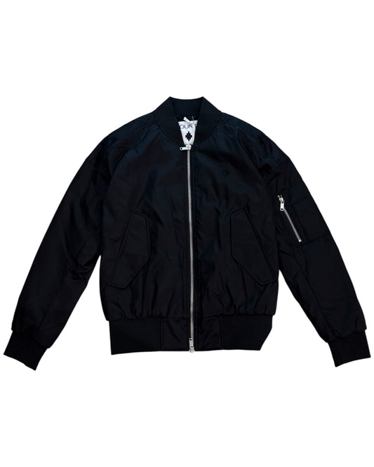 Bomber Uomo COUNTY OF MILAN con Ricamo Nero