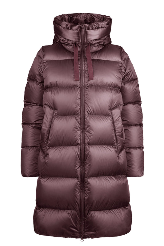 Bomboogie Geneva Jacket Piumino Donna Lungo in Nylon Lucido