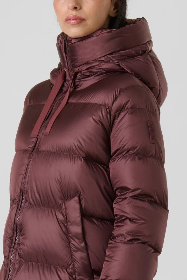 Bomboogie Geneva Jacket Piumino Donna Lungo in Nylon Lucido