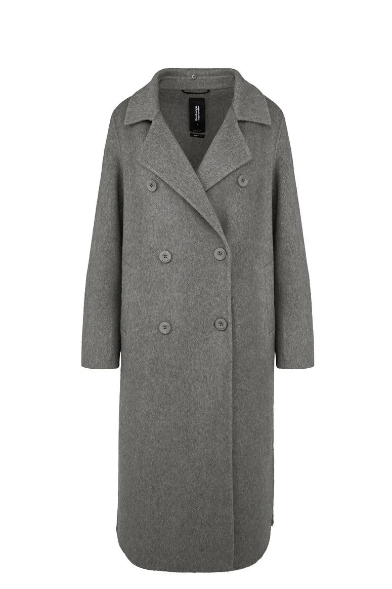 Bomboogie Copenhagen Coat Cappotto Donna in Lana Effetto Alpaca e Nylon