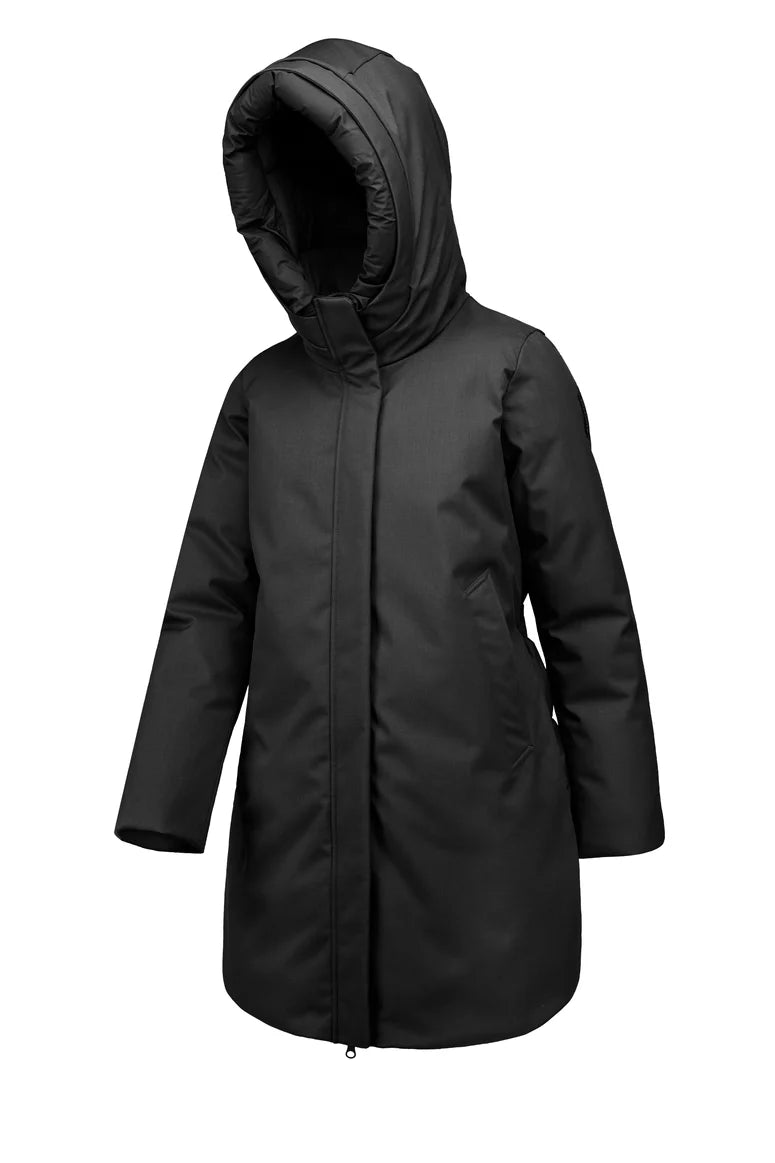 Bomboogie Parka Donna in Twill Water Resistant con Cappuccio