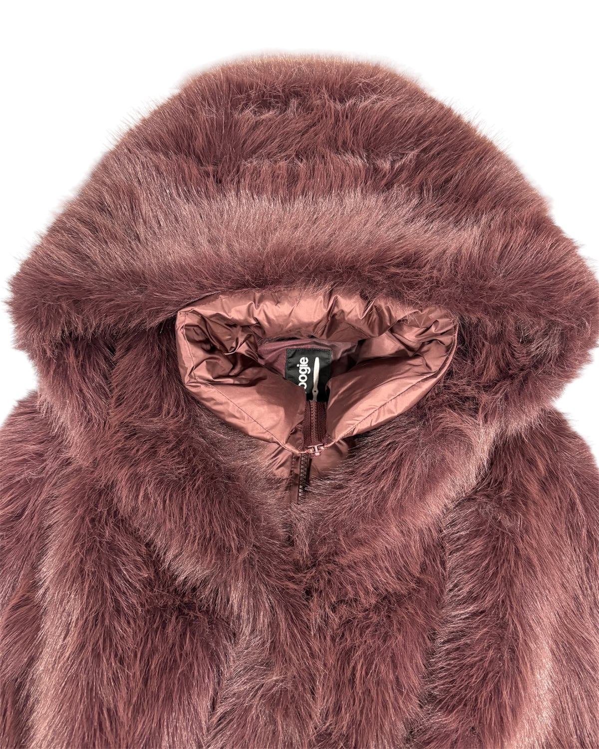 Ecopelliccia Bomboogie Donna Corta con Cappuccio