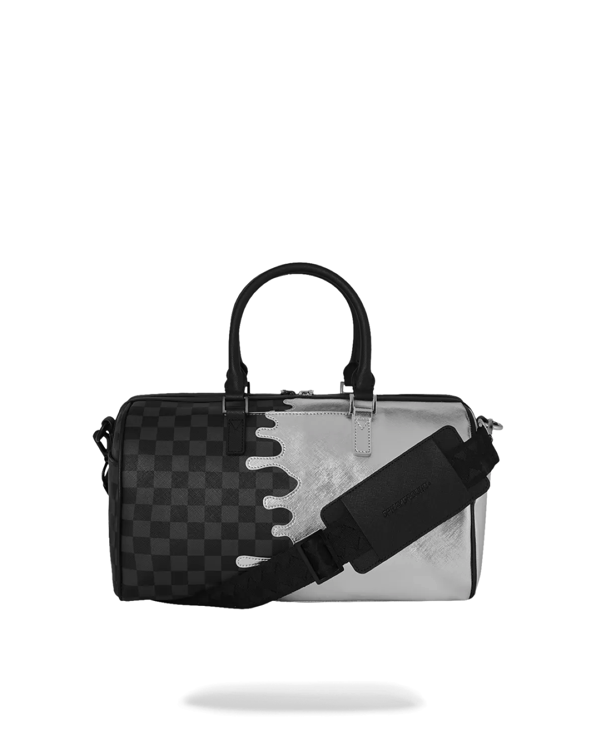 Borsone Silver Side Drip Mini Duffle Sprayground