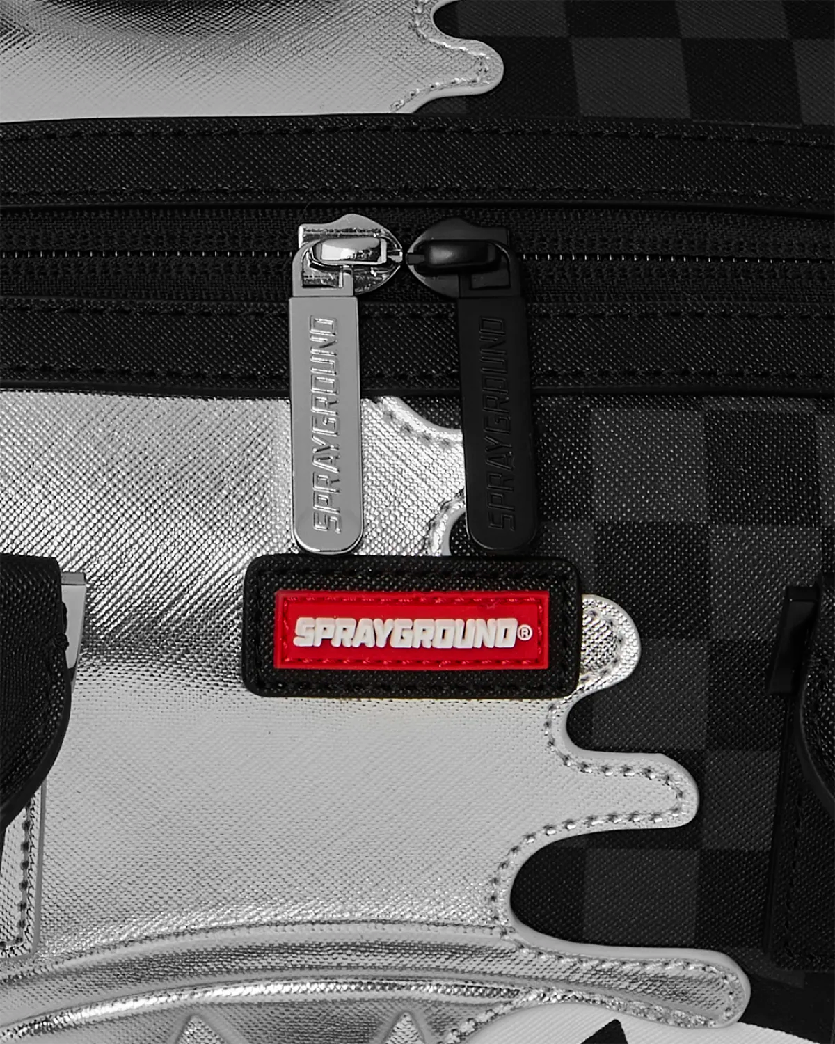 Borsone Silver Side Drip Mini Duffle Sprayground