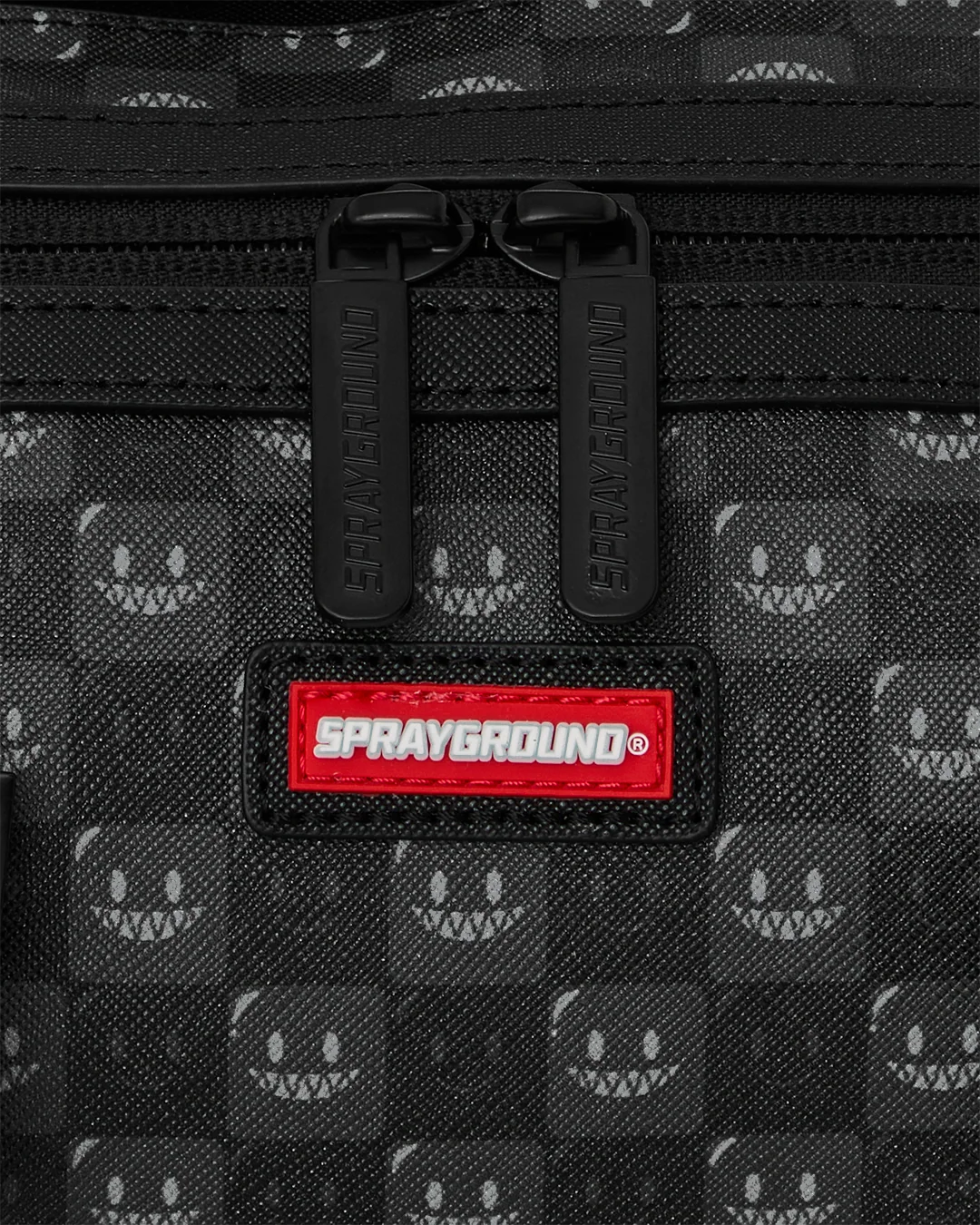 Bauletto Sprayground Sharks In Paris Wtf Bubbly Black Check
