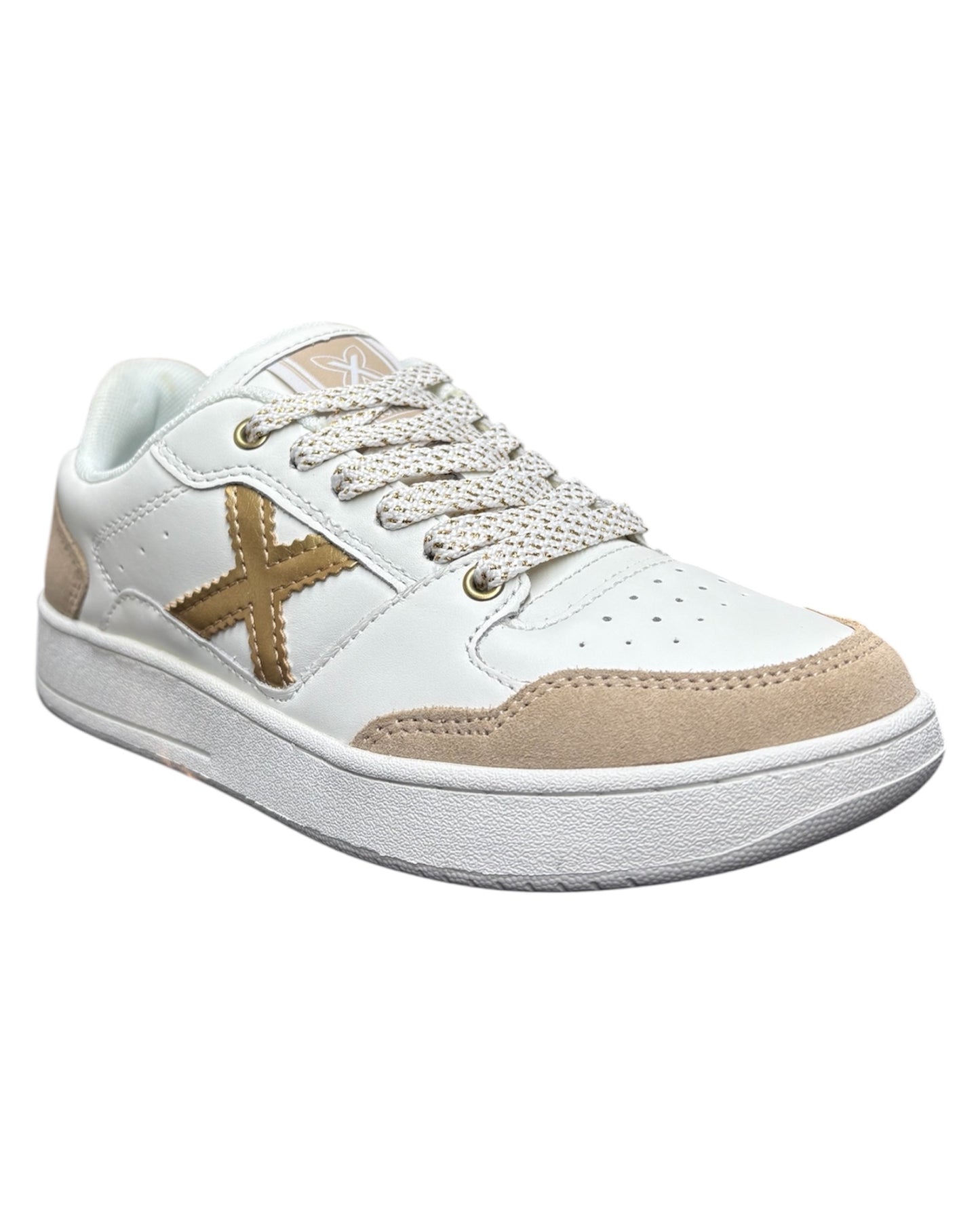 Rinforzi in camoscio color sabbia sneakers MUNICH LEGIT WMN 109
