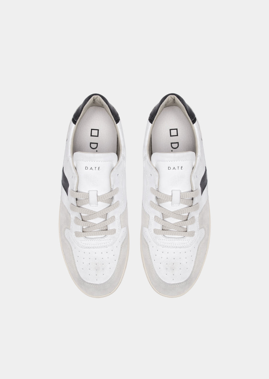 COURT 2.0 NATURAL WHITE-BLACK - D.A.T.E