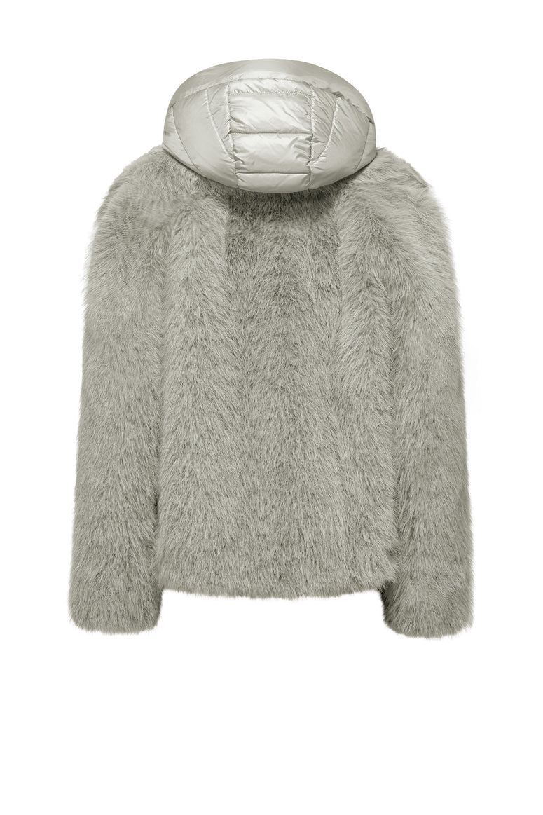 Bomboogie Paris Coat Pellicciotto Donna Corto in Ecopelliccia