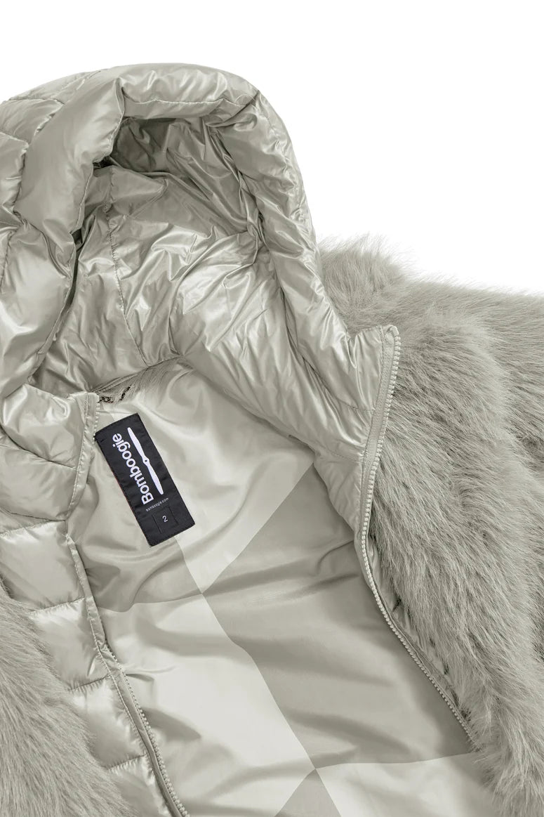 Bomboogie Paris Coat Pellicciotto Donna Corto in Ecopelliccia