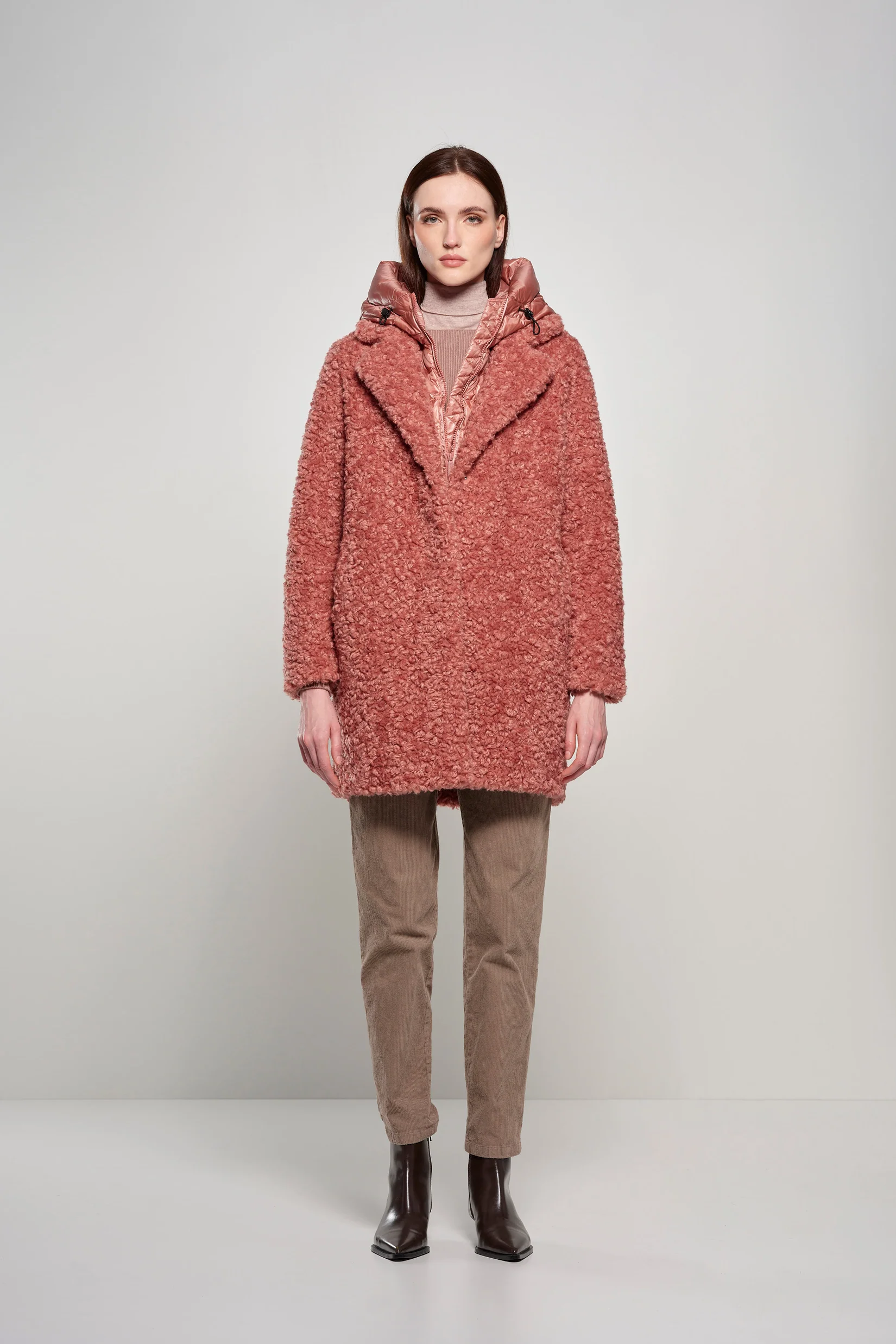 Giacca lunga Bomboogie con polsini interni isolanti