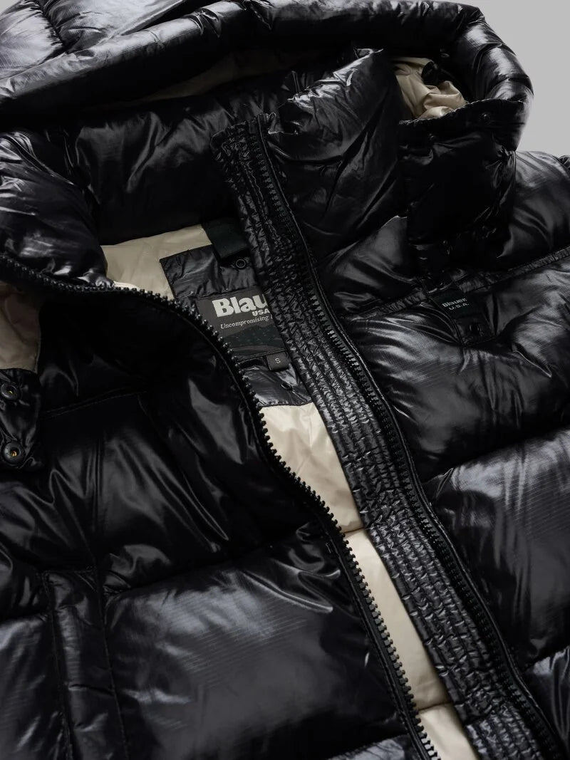 Blauer Gloria nylon micro rip check