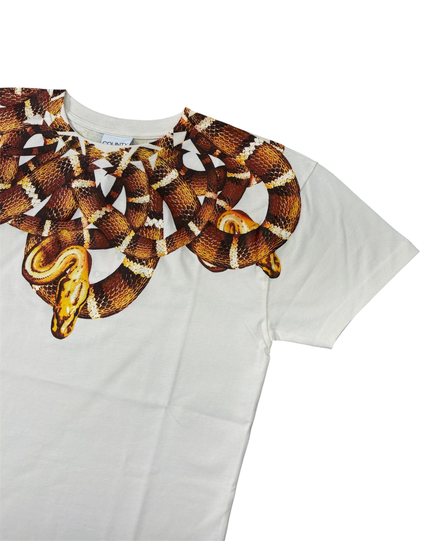T-Shirt Uomo Snake County of Milan Marcelo Burlon