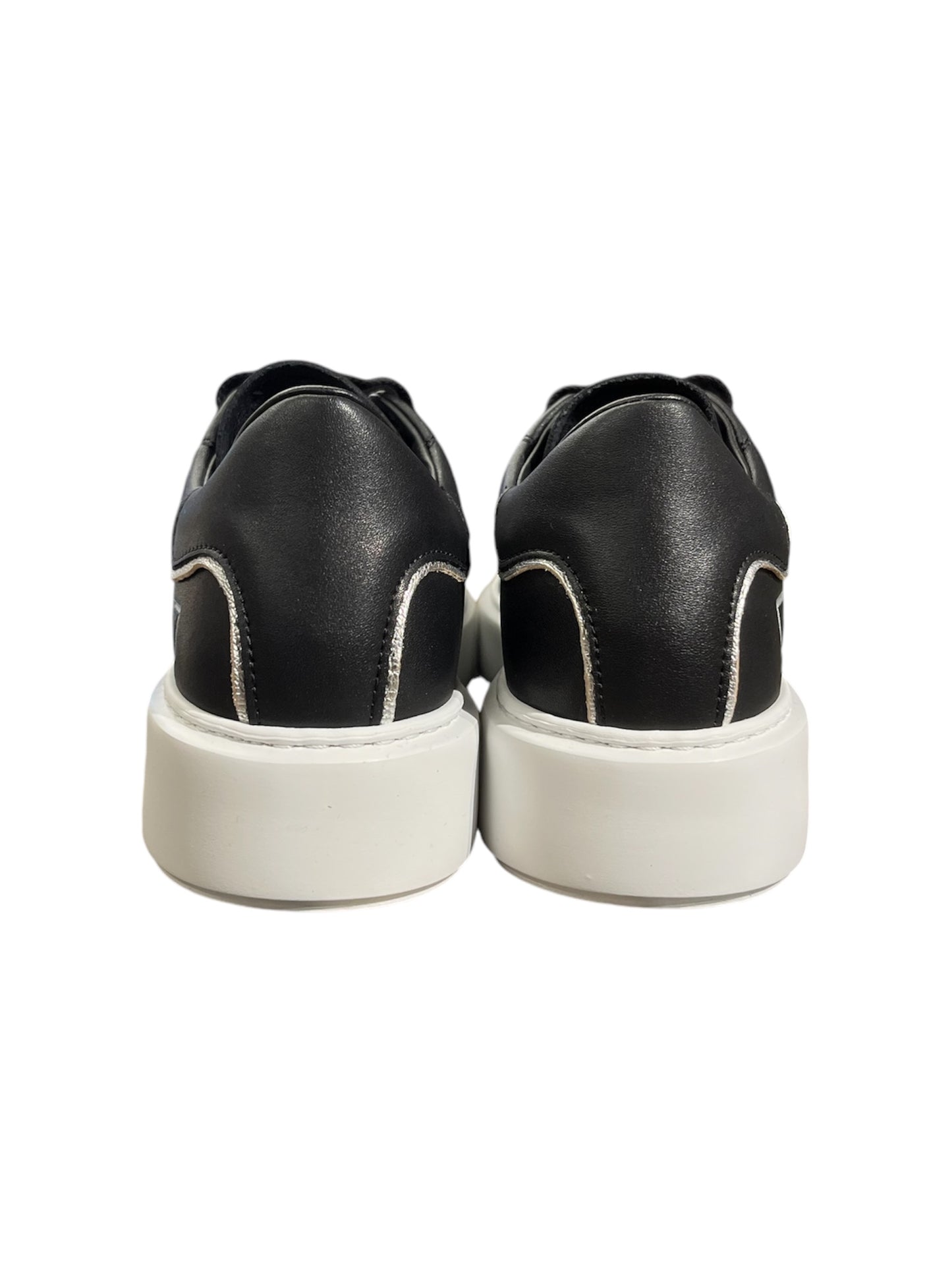 SFERA CALF WHITE-BLACK - D.A.T.E