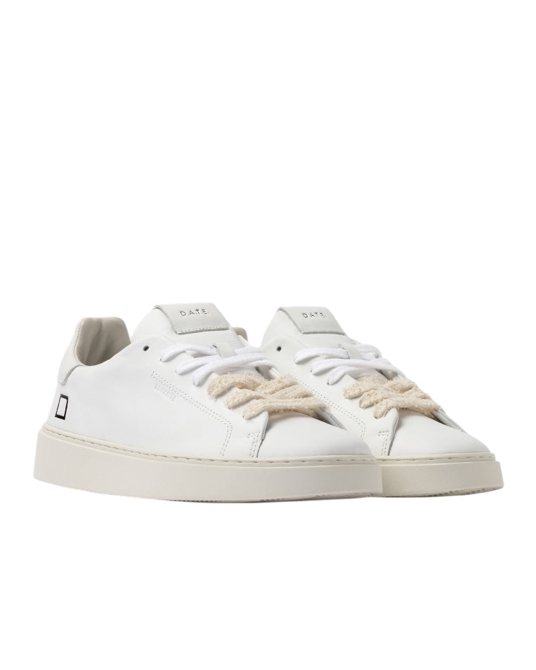 D.A.T.E. Levante Calf White