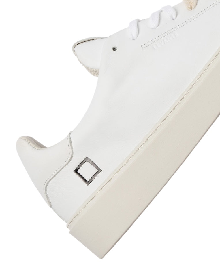 D.A.T.E. Levante Calf White
