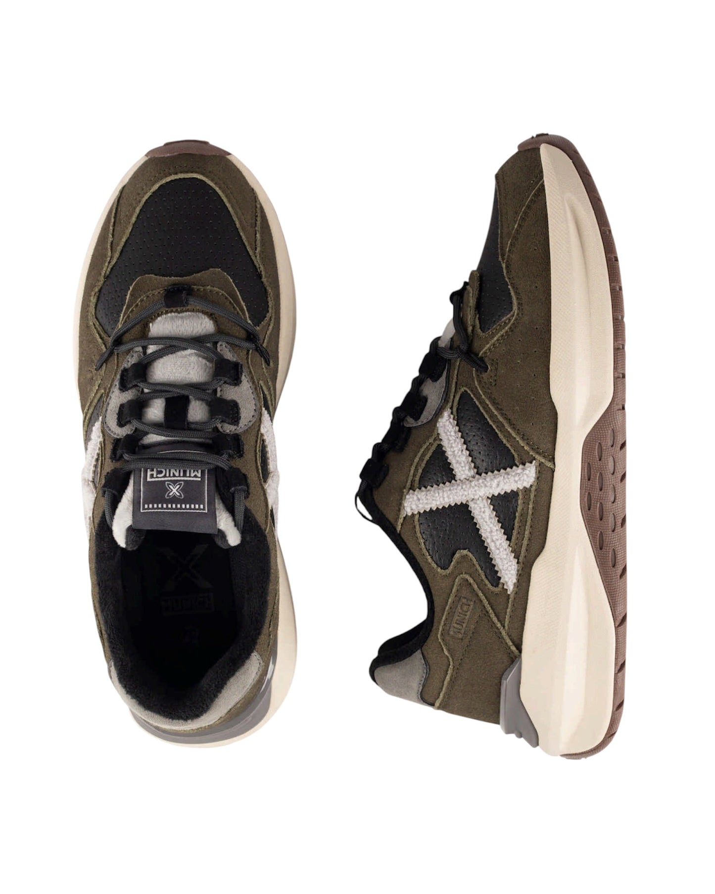 Sneakers Uomo Munich Nexa 25 Verde Oliva