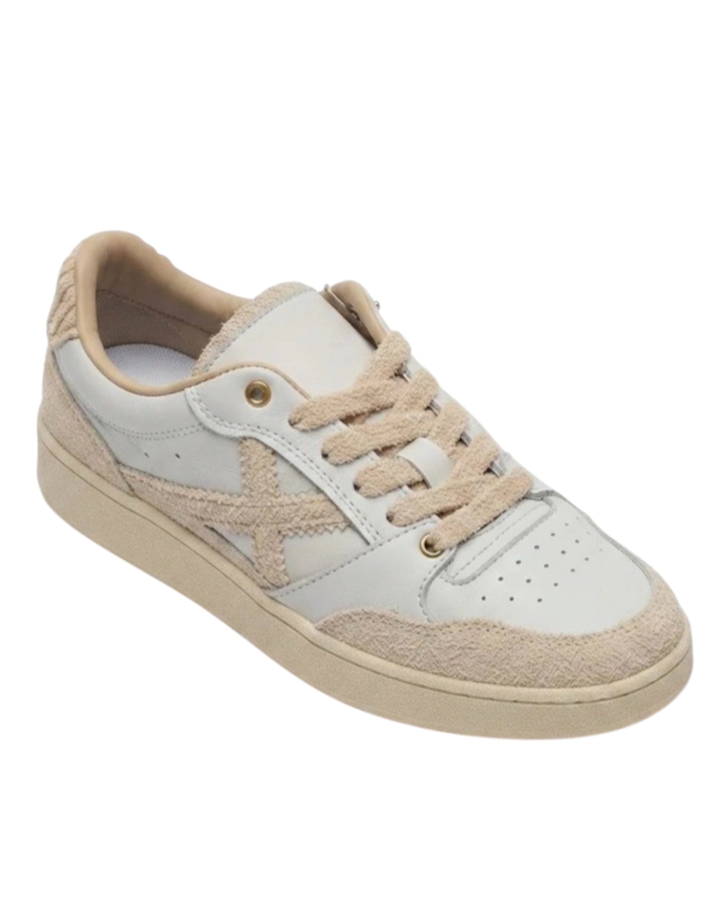 Sneakers Munich Legit 119 Bianco e Crema Uomo